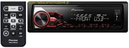 AUTORADIO MP3 ,USB , AUX , PIONEER MVH-181UB , DALJINSKI