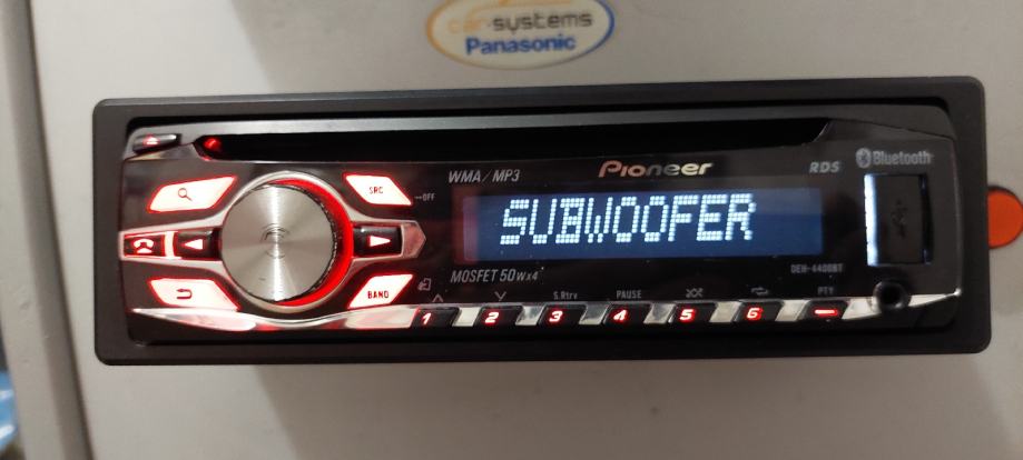 AUTORADIO PIONEER-DEH 4400BT