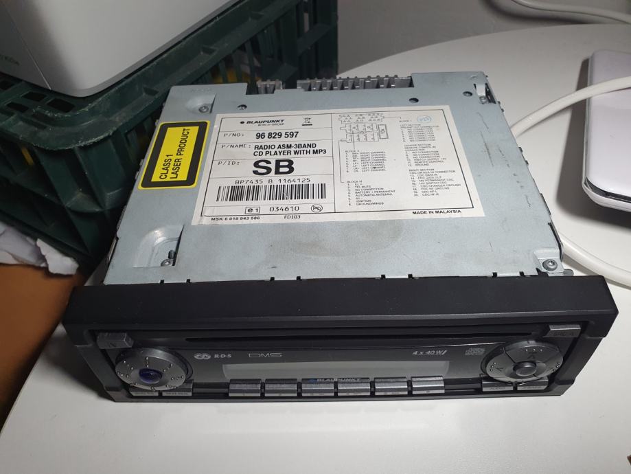 Antenne Blaupunkt AutoSuper 7617495142001 A-R G 01-E