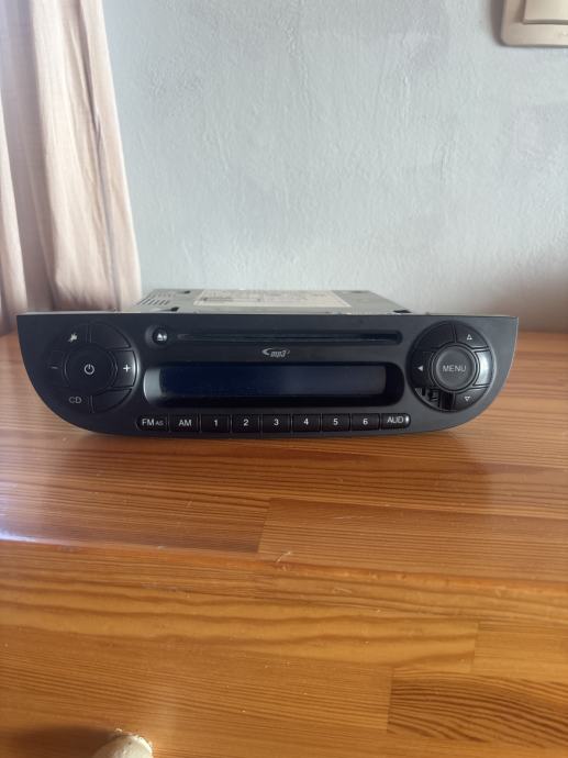 Fiat 500 autoradio, MP3, CD player
