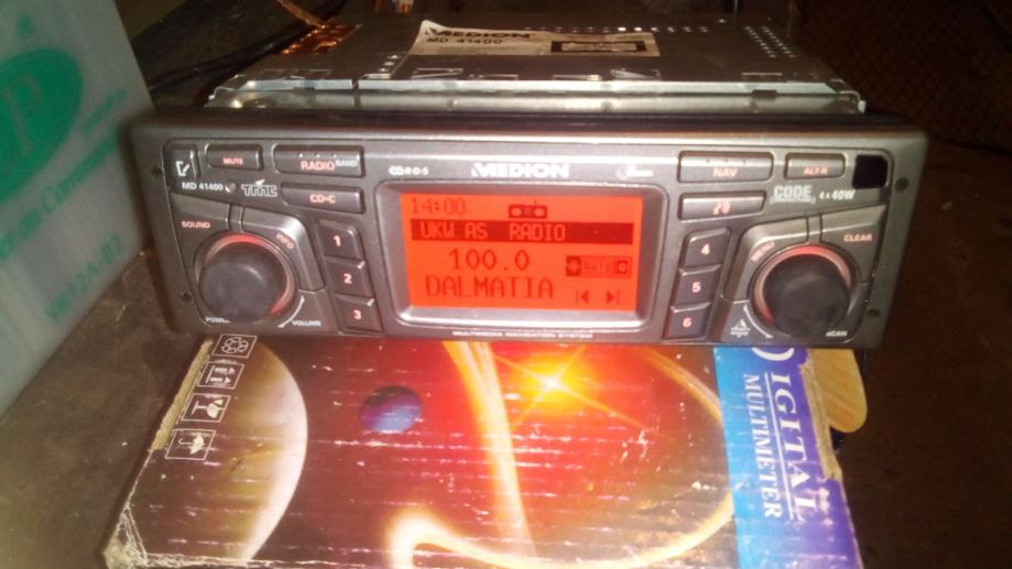 Medion MD 41400 cd radio s navigacijom