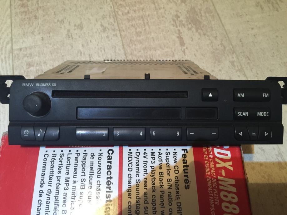 original CDe player BMW