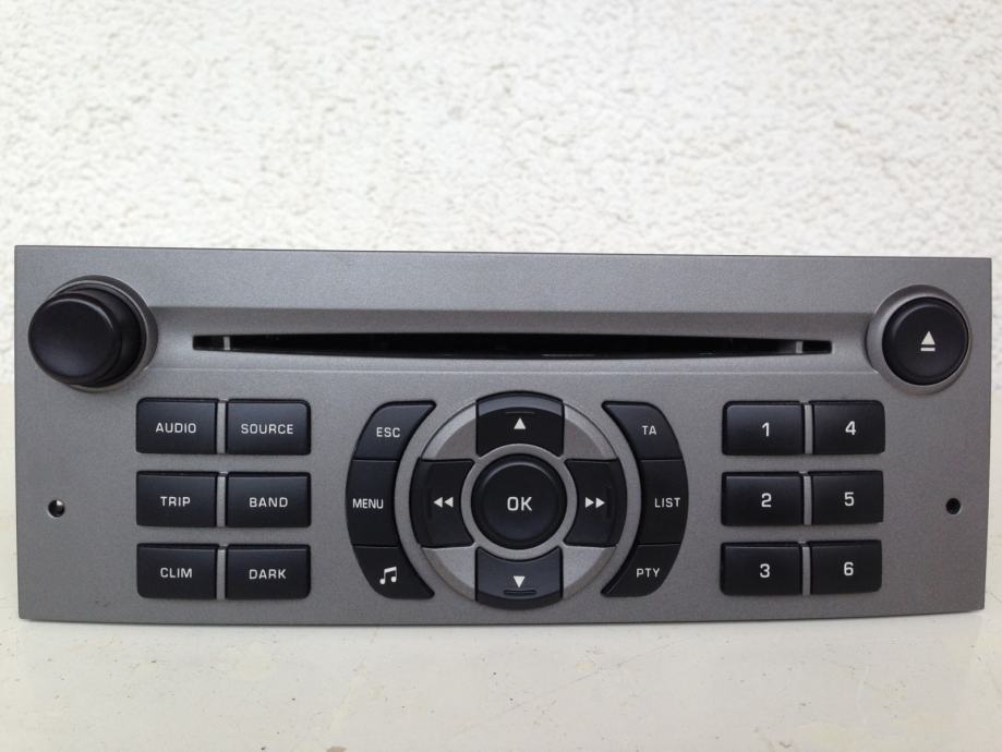 Peugeot 407 RD4 N2 autoradio