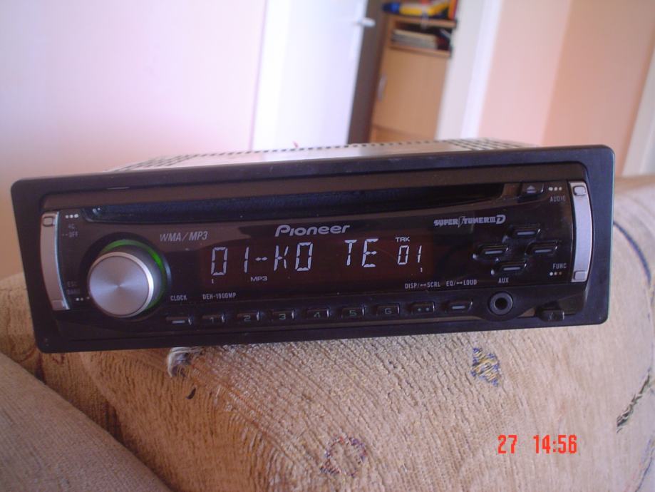 PIONEER autoradio cd,wma,MP3 4x50w