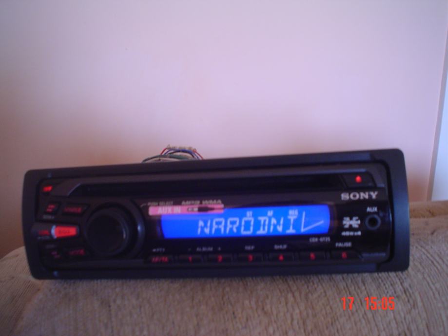 SONY,autoradio cd,wma,aux MP3 4x45w
