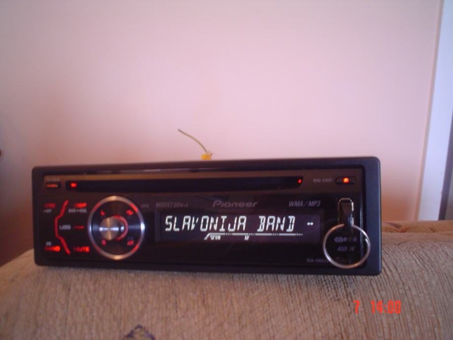 PIONEER ,wma,aux cd,mp3, mosfet,USB,4x50w