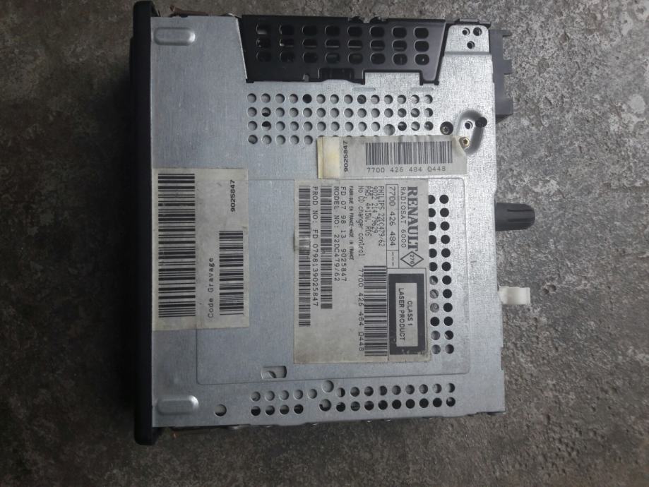 Renault radio car lan5200wr2