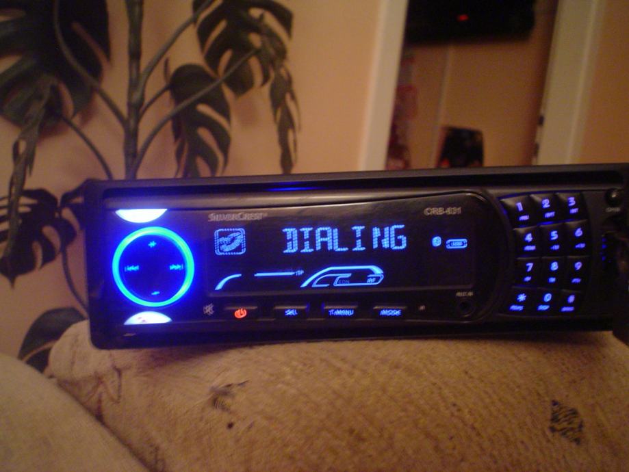 SilverCrest autoradio cd,aux,mp3,SD cart,USB , Bluetooth 4x45w