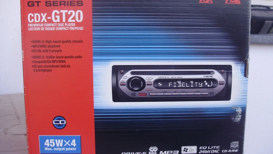 Sony autoradio /CD player