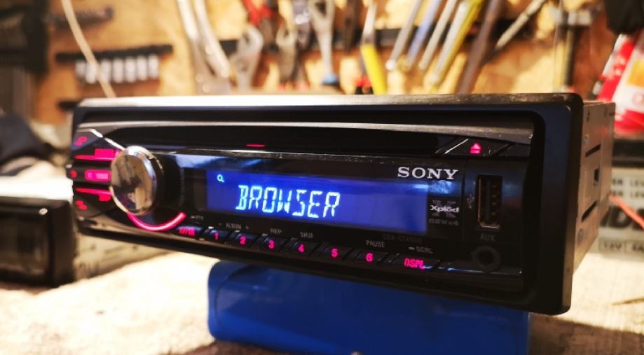 sony auto radio cdx-gt450u