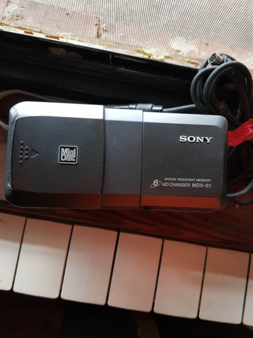 Sony MDX61 MINI Disc Changer 6 Minidisc Car Changer