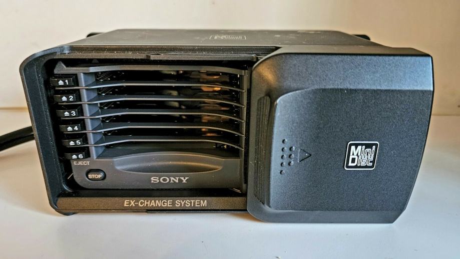 Sony MDX61 MINI Disc Changer 6 Minidisc Car Changer