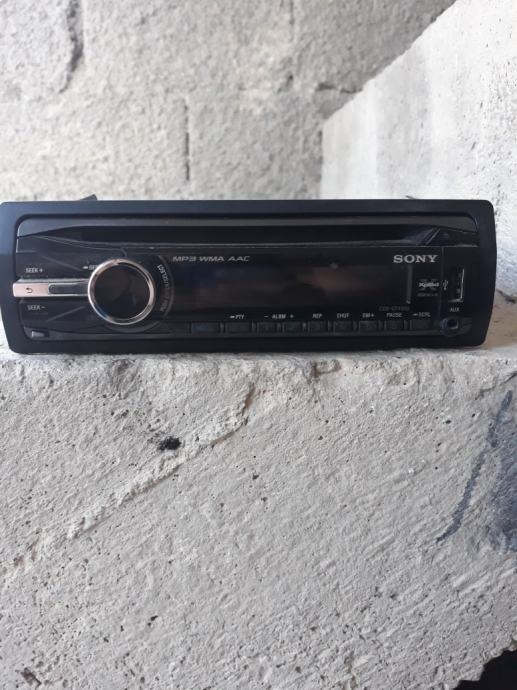 Sony radio USB AUX MP3 WMA AAC