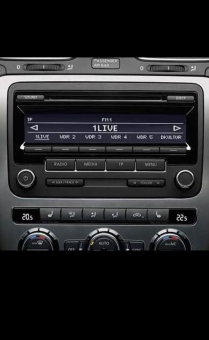VW radio RCD 310