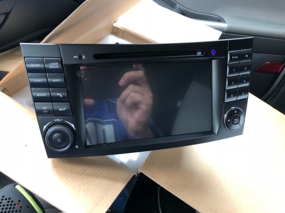 MERCEDES E KLASA W211 NAVI GPS USB SD NAVIGACIJA ANDROID 9