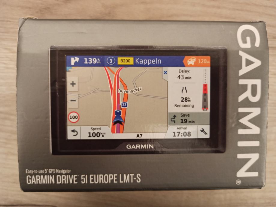 Navigacija GARMIN DRIVE 51 LMT-S EUROPA