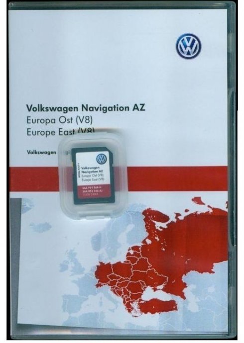SD Navigacija za VW, Seat, Škoda (Hrvatska i ost. zemlje V9 2017)