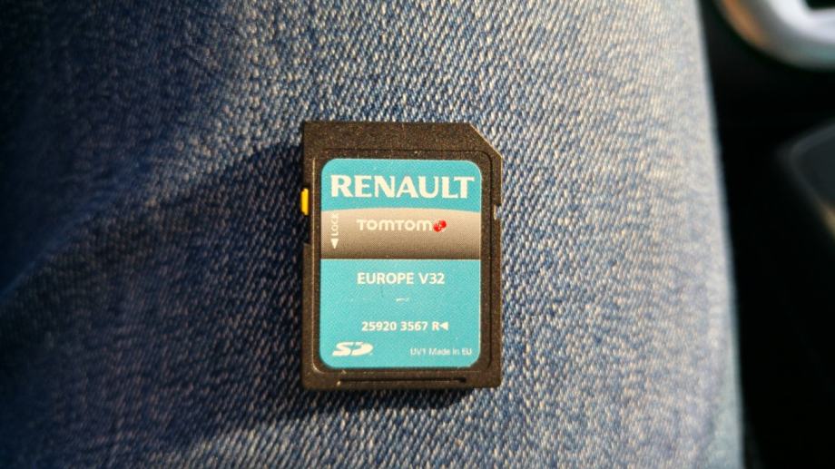 Renault navigacija TomTom Carminat Live map Europe