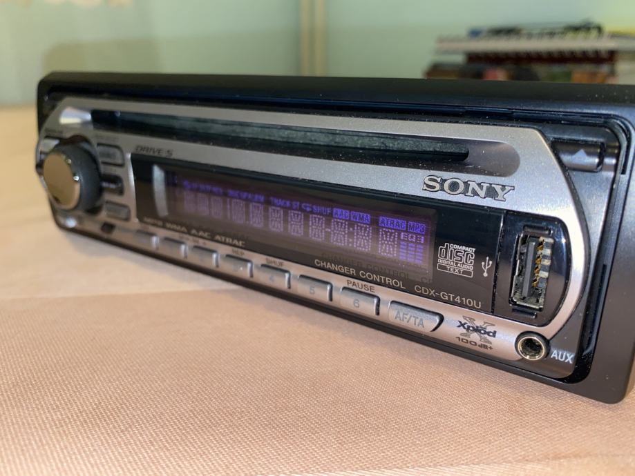 Auto radio Sony CD/USB player