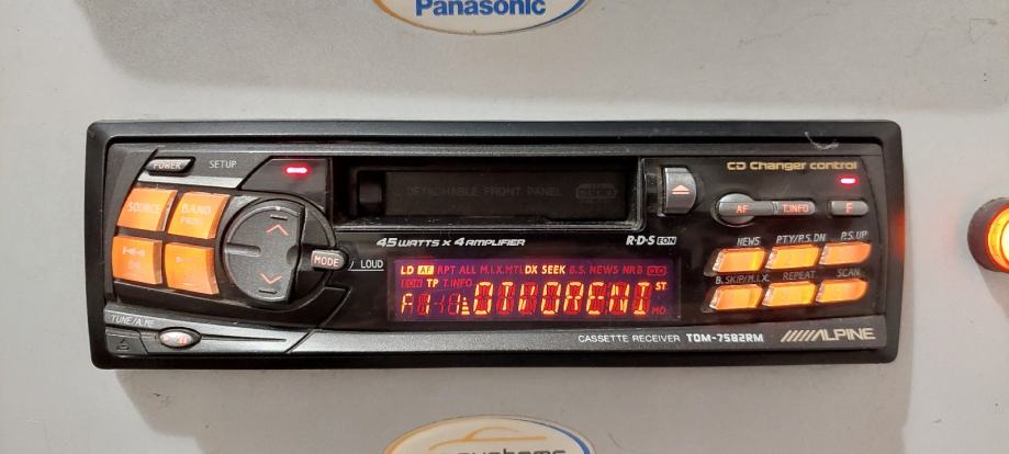 AUTORADIO ALPINE TDM-7582RM