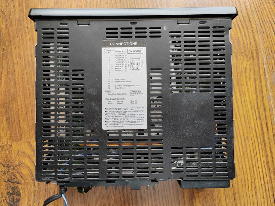 Auto-radio Cassette Receiver Alpine TDM-7531R FM/MW/LW/RDS, ispravno.