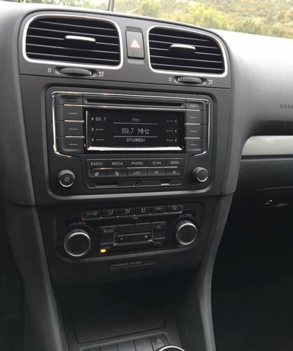 Original radio VW Golf 5, 6, Eos, Passat SD, USB, Aux