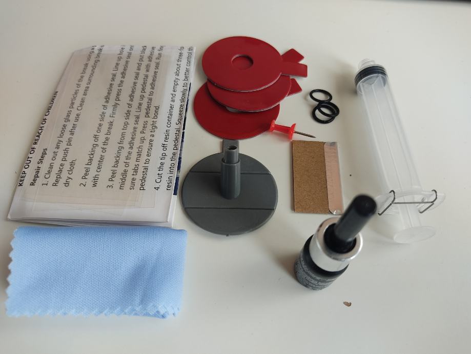 Set za popravak auto stakla