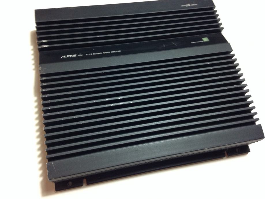Alpine 3554 4-3-2 ch power amplifirer