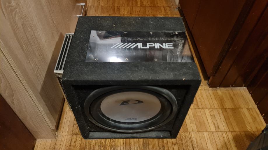 Alpine subwoofer i pojacalo hertz ep 2