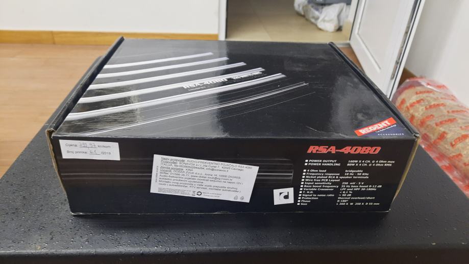 Auto pojačalo Regent RSA4080