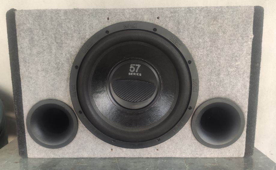 Impact auto subwoofer 30cm 2x2 ohm