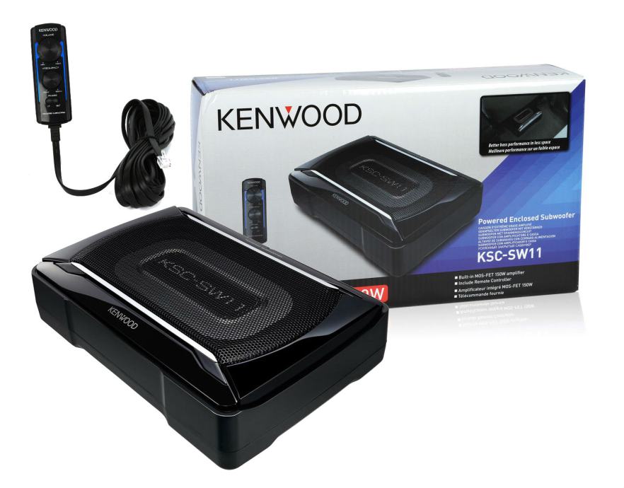 Subwoofer KENWOOD KSCSW11 ispod sjedala