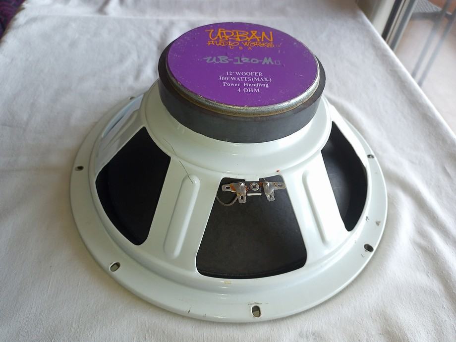 Urban Audio Works UB120M II, subwoofer, 10.5/12, 300 W, 4 Ohma