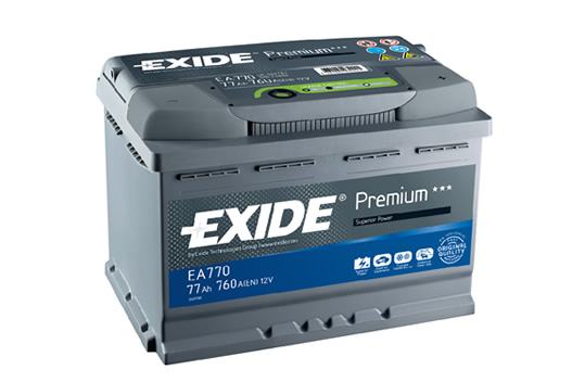 Аккумулятор exide 72ah 380a