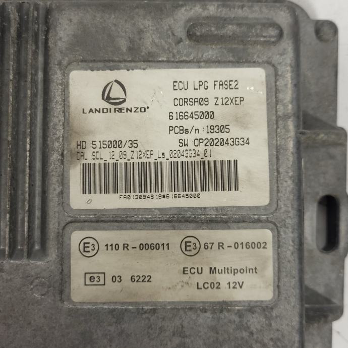 ALFA ROMEO 147 ECU / 55205066 / 0281012965 / BOSCH