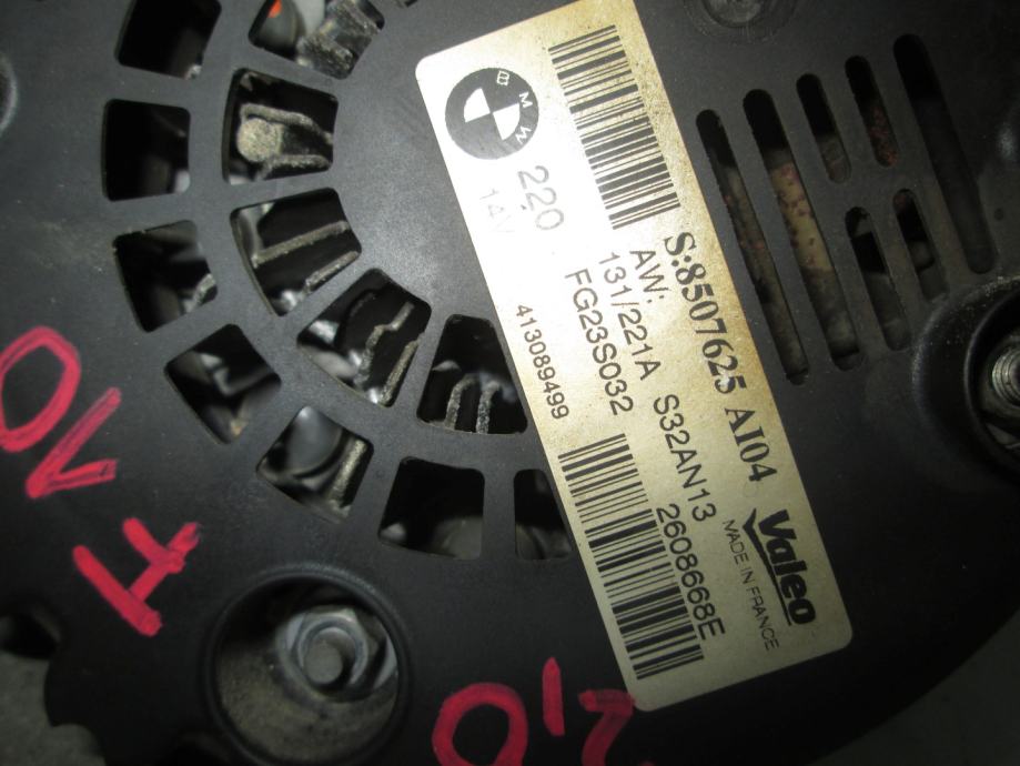 ALTERNATOR BMW SERIJA 5 (F10/F11) > 1316 FG23S032