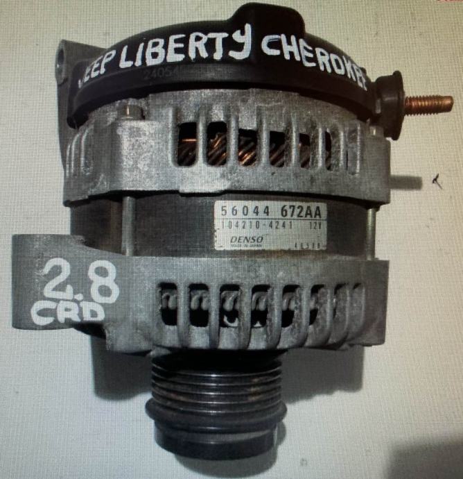 ALTERNATOR JEEP CHEROKEE 2.8 CRD 1042104241