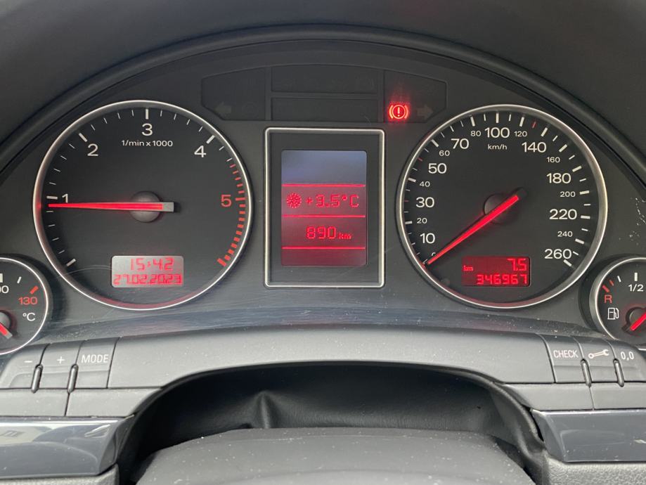 Audi A4 B6 1.9tdi instrument tabla
