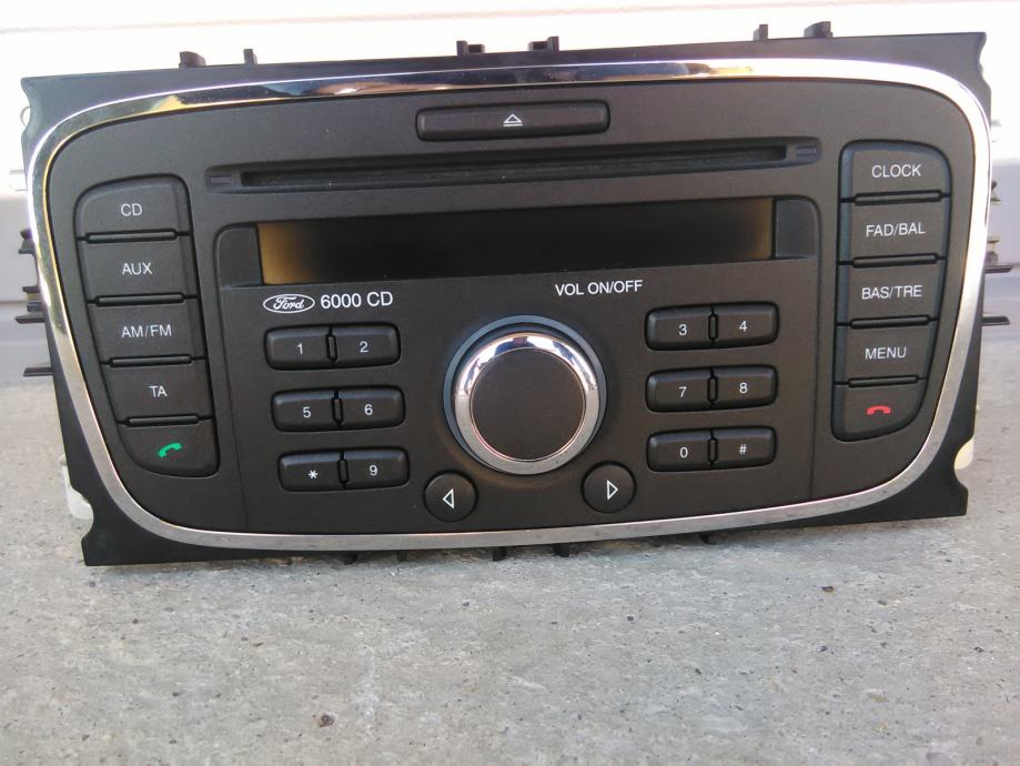 Auto radio ford 6000 cd