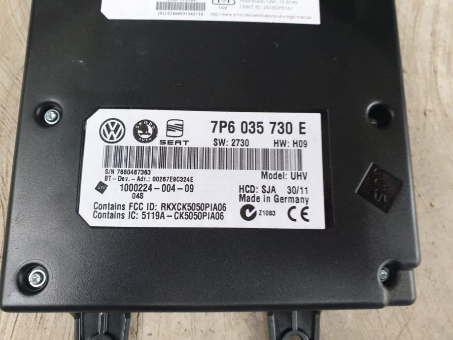 Bluetooth modul interface Golf 6, 7 RNS RCD 510,315 7P6035730E Iphone