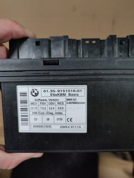 Bmw e60 control modul