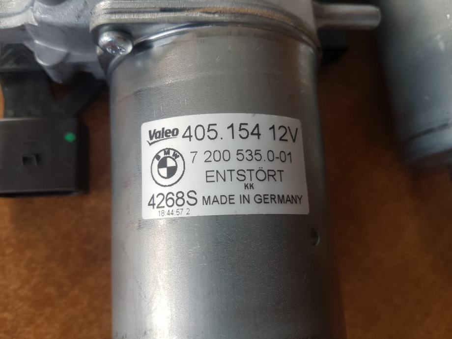 Bmw X5 X6 E71 E70 Motoric Brisaca Novo Motor Brisača