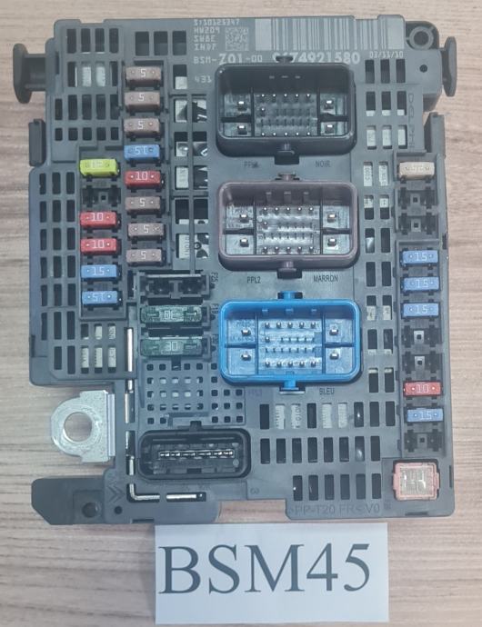 BSM MODUL KUTIJA OSIGURAČA Z01 PEUGEOT DELPHI 6500 JL BSM 45