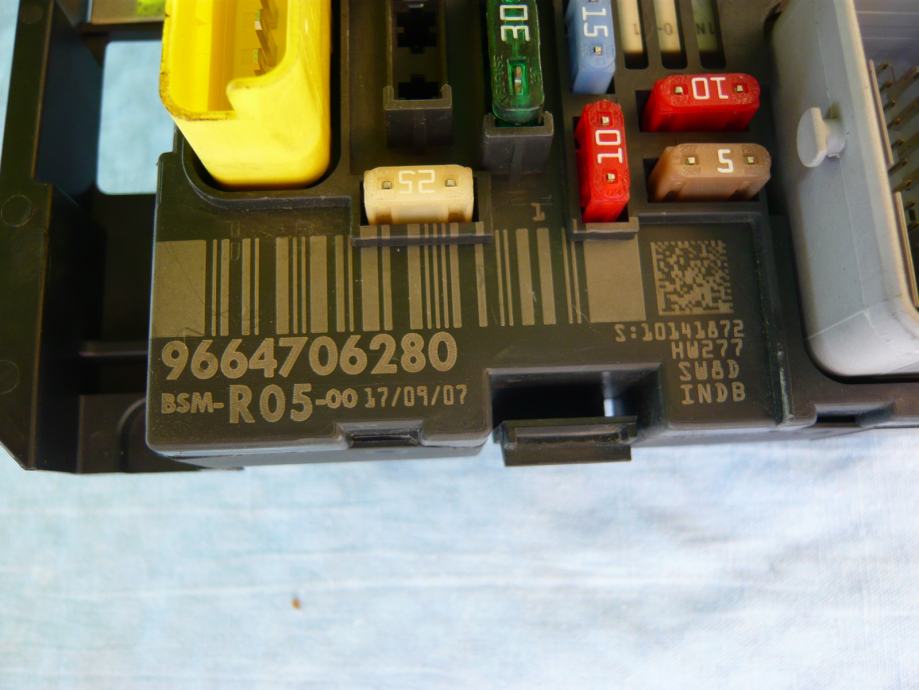 Bsm пежо 307