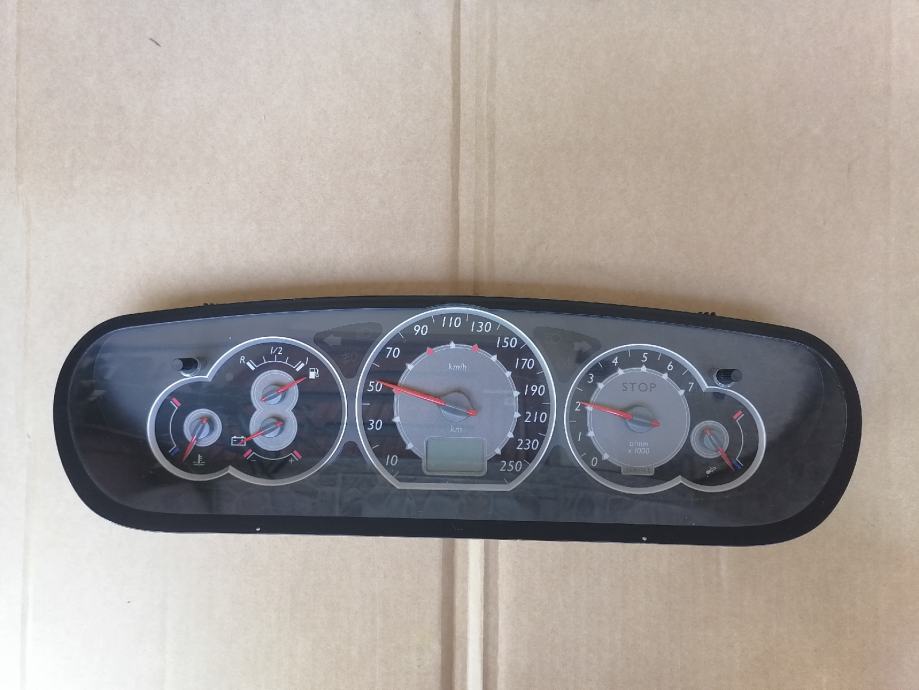 Citreon C5 instrument tabla