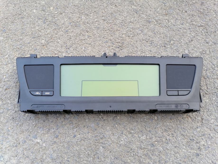 Citroen C4 picasso instrument tabla 9666704380