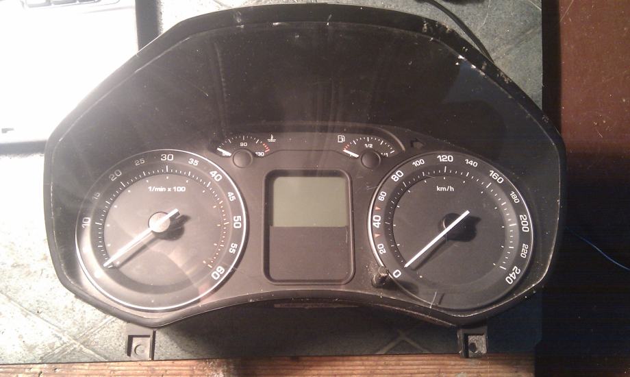 Instrument tabla Škoda Octavia 2