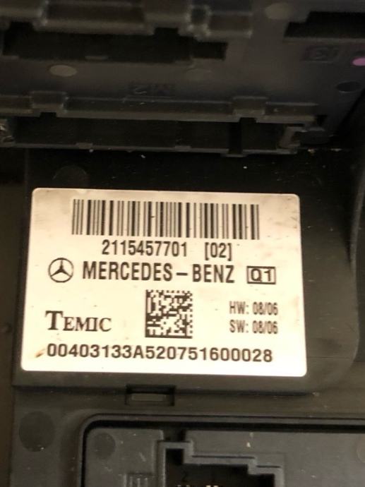Mercedes E Klasa CLS W211 W219 SAM Modul 2115457701