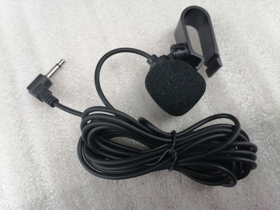 Mikrofon za auto radio/multimediju - JVC,KENWOOD,ALPINE,SONY 3.5mm