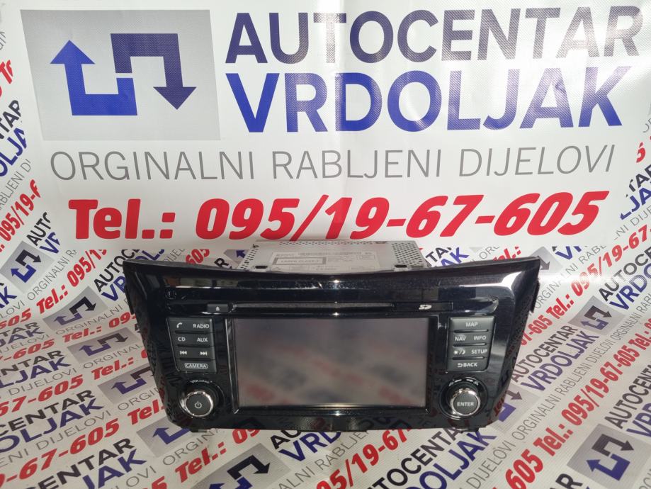 Nissan Qashqai 2015/Radio Navigacija 259154ET3A